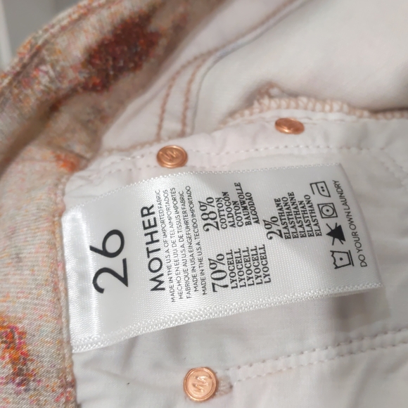 Mother The Looker - My Life at The Bazaar Stretch Jeans/Jeggings -26 - Picture 8 of 8